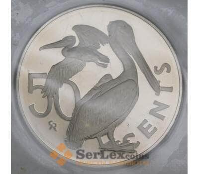 Британские Виргинские острова 50 центов 1974 КМ5 Proof запайка арт. 56189