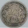 Швеция 25 эре 1880 КМ739 F арт. 56450
