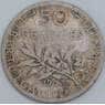 Франция 50 сантимов 1902 КМ854 VG арт. 57401