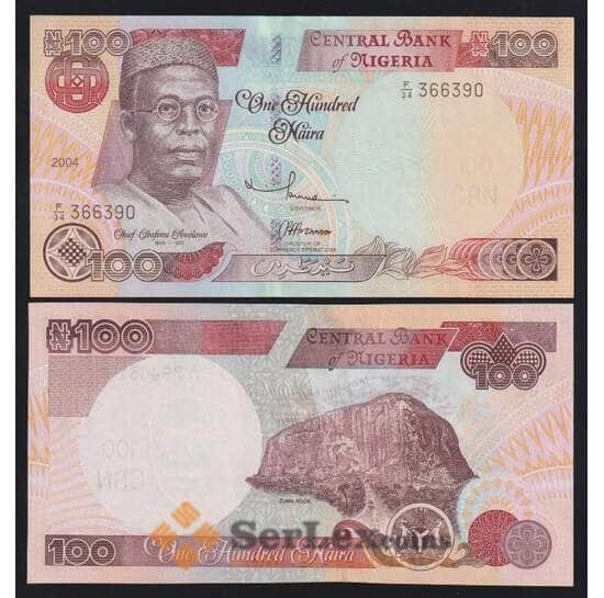 Нигерия 100 найра 2004 Р28d UNC арт. 52384