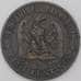 Монета Франция 5 сантим 1854 А КМ777 VF арт. 28877