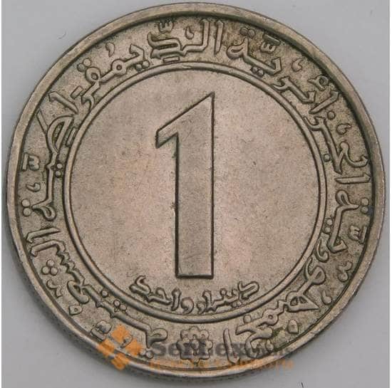 Алжир 1 динар 1972 КМ104 AU арт. 46457