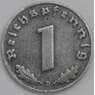 Германия монета 1 пфенниг 1943 D КМ97 VF арт. 43436