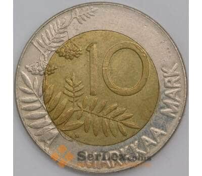 Финляндия монета 10 марок 1996 КМ77 XF арт. 43896