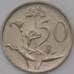 Монета Южная Африка 50 центов 1988 КМ87 арт. 30590