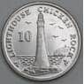Мэн 10 пенсов 2016 UC8 AU арт. 56040