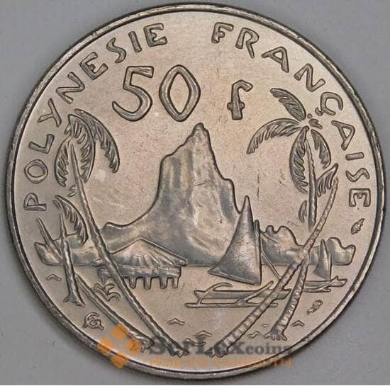 Французская Полинезия 50 франков 1982 КМ13 UNC арт. 54850