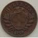 Монета Швейцария 2 раппен 1919 КМ4 XF арт. 13234