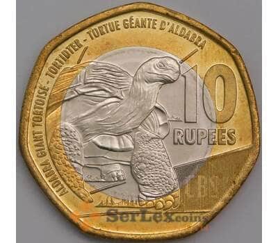 Сейшельские острова монета 10 рупий 2016 UC10 UNC арт. 42172