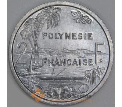 Французская Полинезия 2 франка 1995 КМ10 UNC арт. 54837