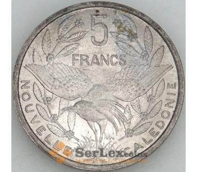 Монета Новая Каледония 5 франков 1952 КМ4 aUNC (J05.19) арт. 18631