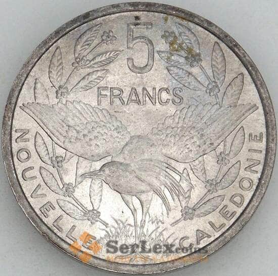 Новая Каледония 5 франков 1952 КМ4 aUNC (J05.19) арт. 18631