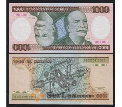 Бразилия 1000 крузейро 1986 Р201d UNC арт. 53106