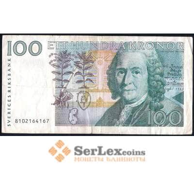 Банкнота Швеция 100 крон 1988 Р57 VF- арт. 40439