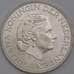 Монета Нидерланды 2 1/2 гульдена 1960 КМ185 UNC штемпельный блеск арт. 40277