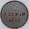 Гернси 1 дубль 1899 КМ10 XF арт. 56564