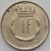 Монета Люксембург 1 франк 1978 КМ55 XF (J05.19) арт. 16183