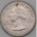 Монета США 25 центов 2017 39 парк Национальный монумент острова Эллис D арт. 28352