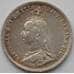 Монета Великобритания 3 пенса 1891 КМ777 XF-AU Серебро (J05.19) арт. 15629