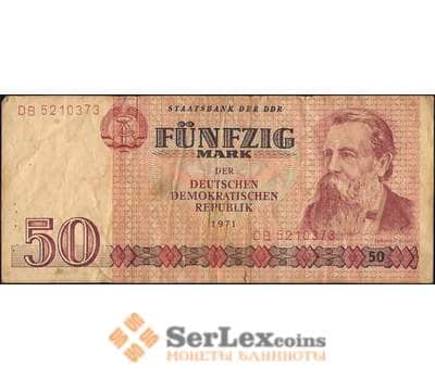 Банкнота Германия (ГДР) 50 марок 1971 VF арт. 7152
