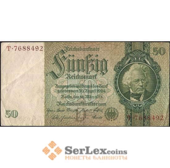 Германия 50 марок 1933 Р182 VF арт. 7149