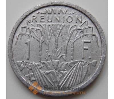 Монета Реюньон 1 франк 1964 КМ6.1 XF арт. 7161