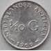 Монета Нидерландские Антиллы 1/10 гульдена 1966 КМ3 AU арт. 12191