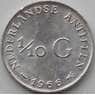 Нидерландские Антиллы 1/10 гульдена 1966 КМ3 AU арт. 12191