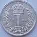 Монета Великобритания 1 пенни 1898 КМ775 BU Маунди Серебро (J05.19) арт. 15634