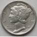 Монета США дайм 10 центов 1917 КМ140 VF+ арт. 11465
