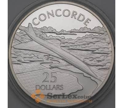 Монета Соломоновы острова 25 долларов 2003 КМ133 Proof Конкорд арт. 26698