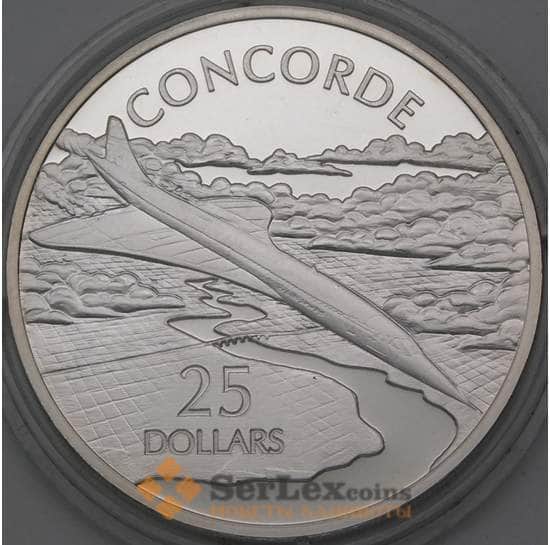 Соломоновы острова 25 долларов 2003 КМ133 Proof Конкорд арт. 26698