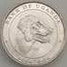 Монета Уганда 100 шиллингов 2004 КМ139 UNC Год Собаки (J05.19) арт. 18072