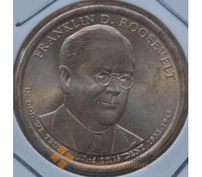 Монета США 1доллар 2014 32 президент Франклин Рузвельт P арт. С01442